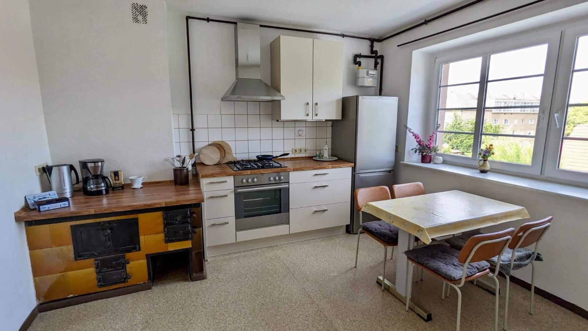 Grosse Ferienwohnung Mit Loggia Und Garten In 科特布斯 外观 照片