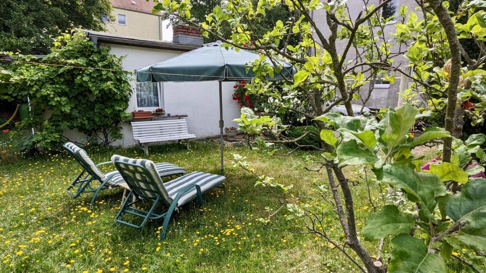Grosse Ferienwohnung Mit Loggia Und Garten In 科特布斯 外观 照片