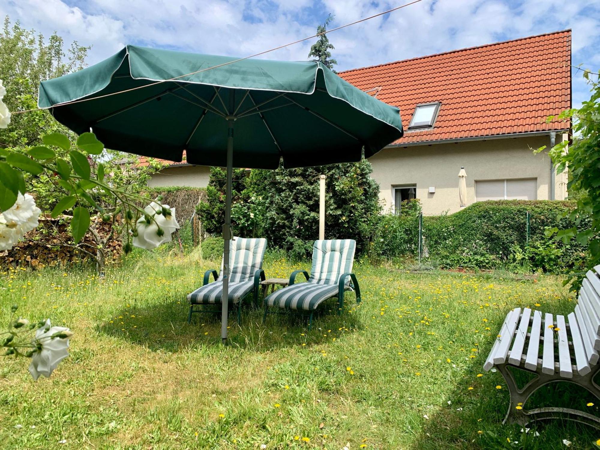 Grosse Ferienwohnung Mit Loggia Und Garten In 科特布斯 外观 照片